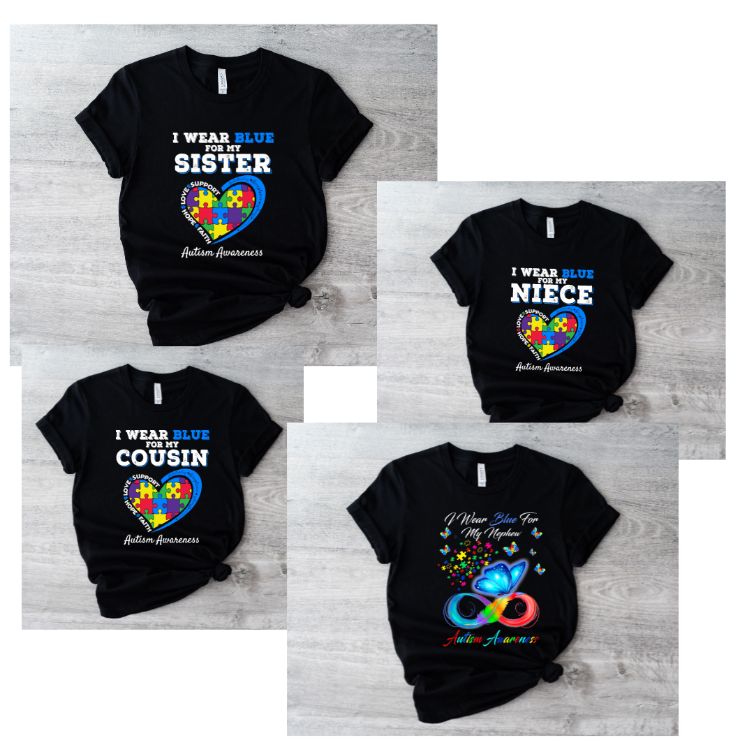 Family Autism Shirts