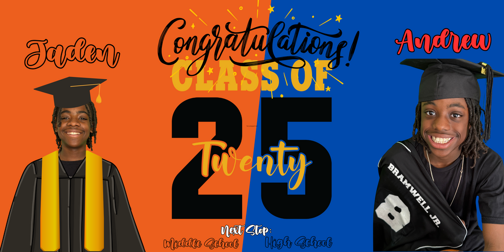 Graduation Banner - 6x6