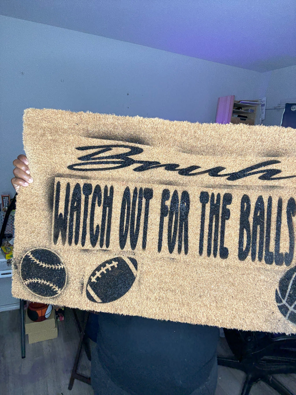 Doormat Teen Athlete Edition