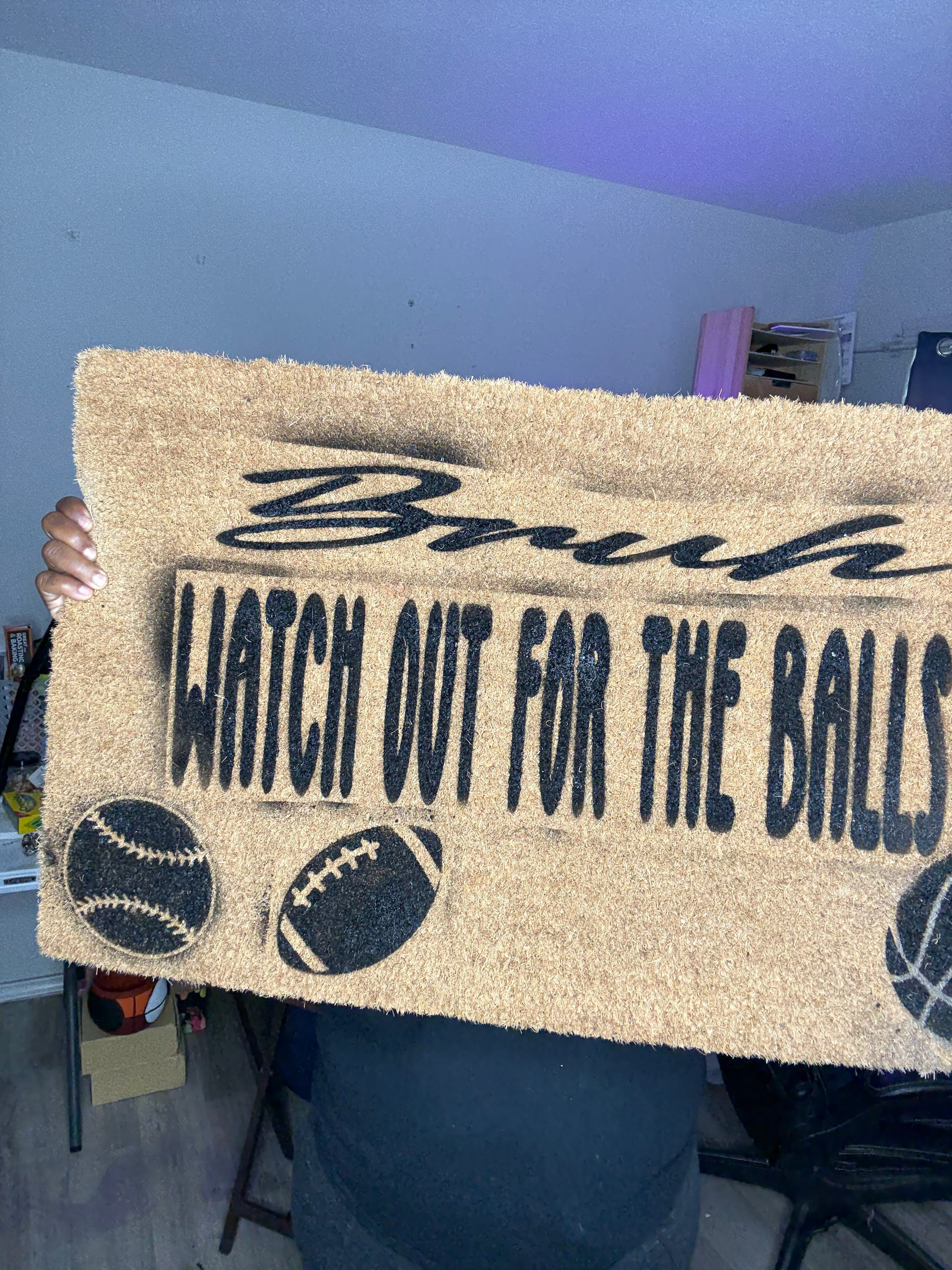 Doormat Teen Athlete Edition