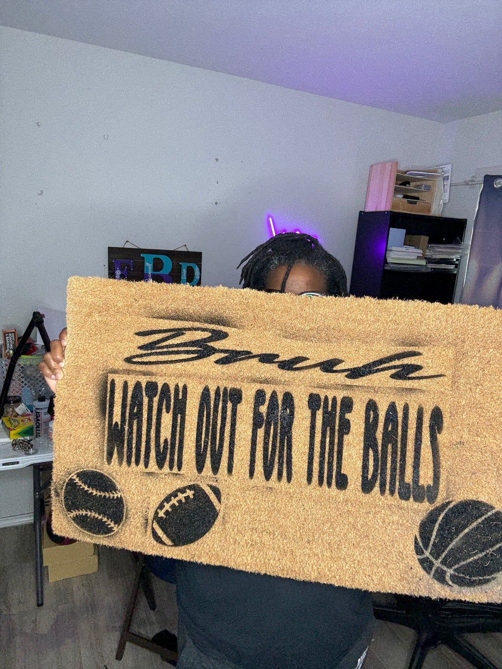 Doormat Teen Athlete Edition