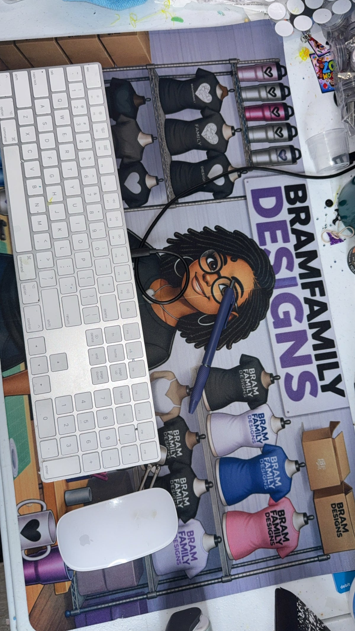 Custom Extended Desk Mousepad