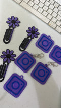 Customized NFC Social Media Keychain