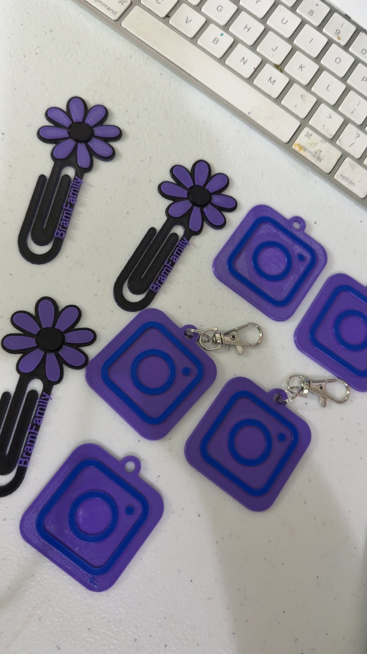 Customized NFC Social Media Keychain