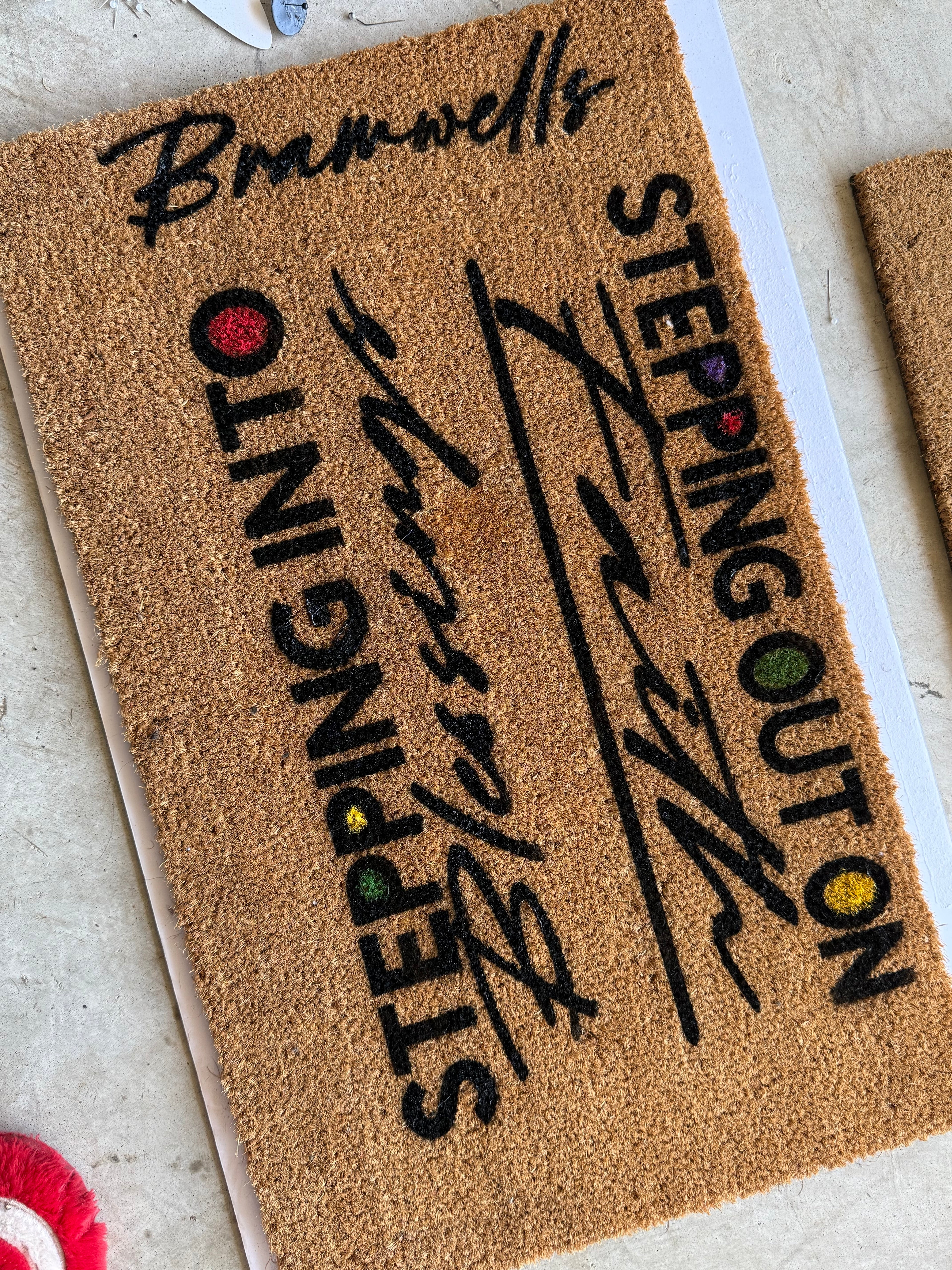 Stepping Out On... Stepping Into...