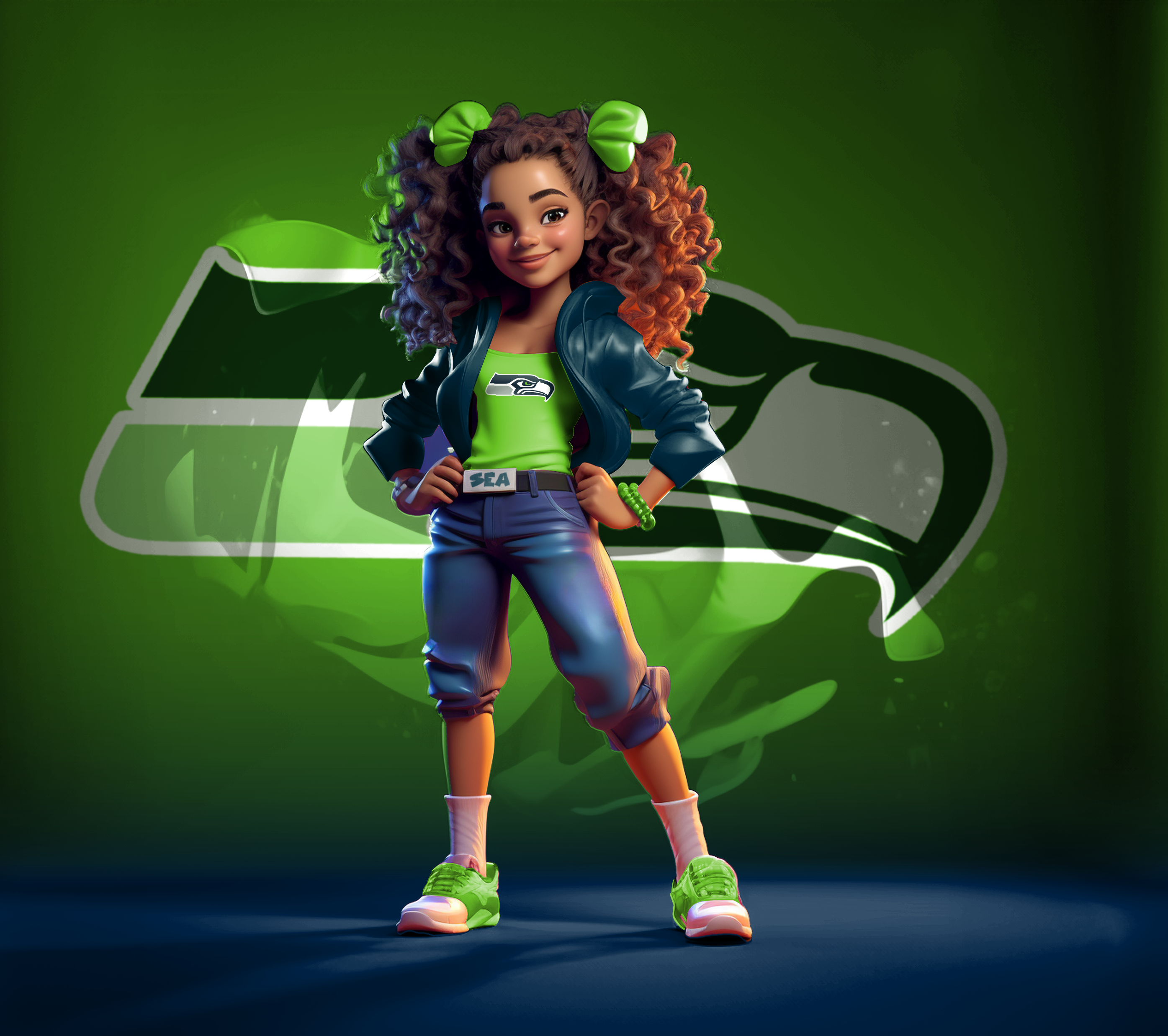 FOOTBALL Girl Stainless Steel #2