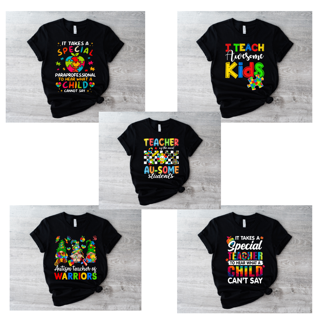 Teacher Autism Shirts