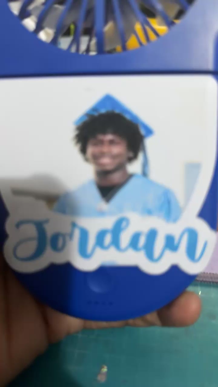 Graduation electric fan