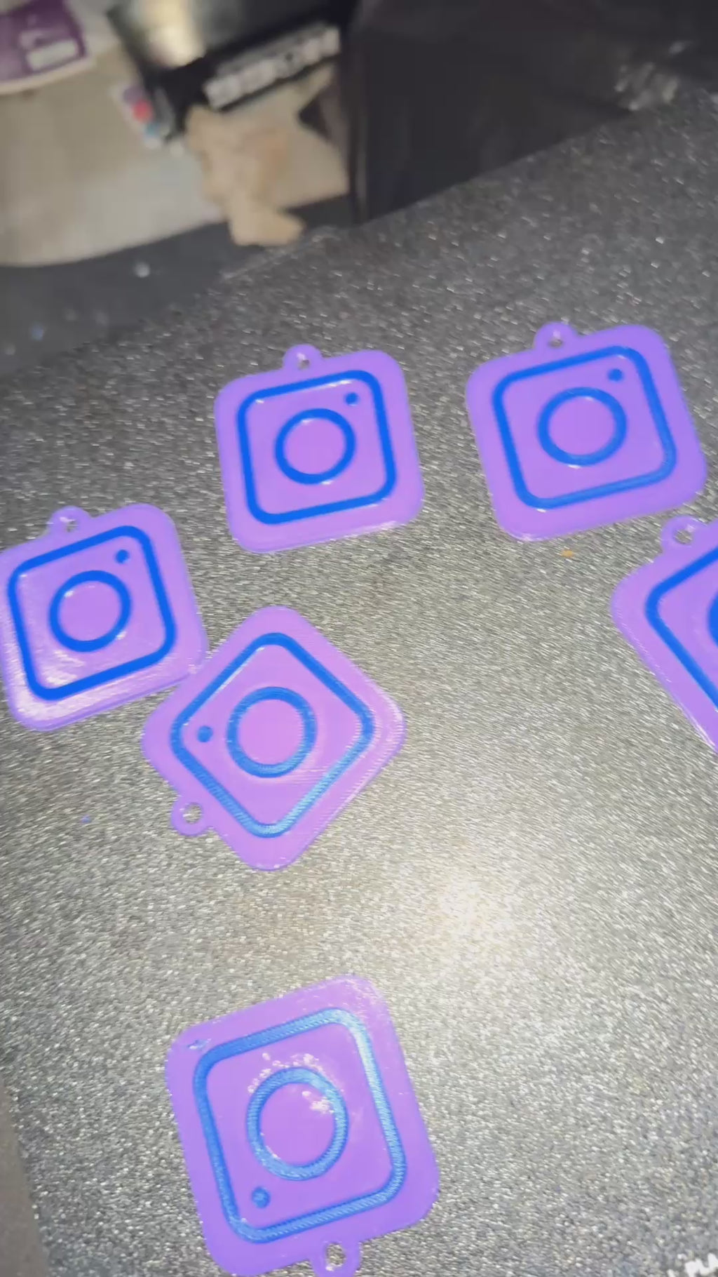 Customized NFC Social Media Keychain