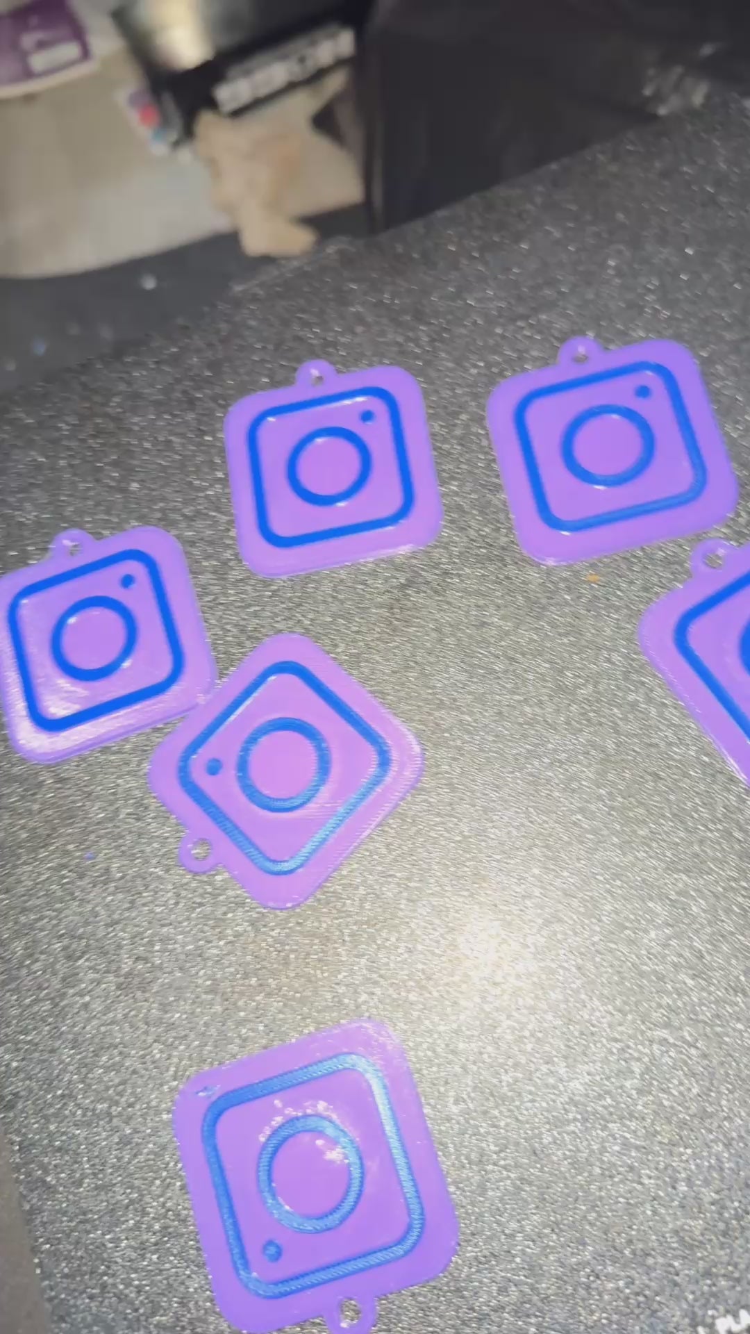 Customized NFC Social Media Keychain