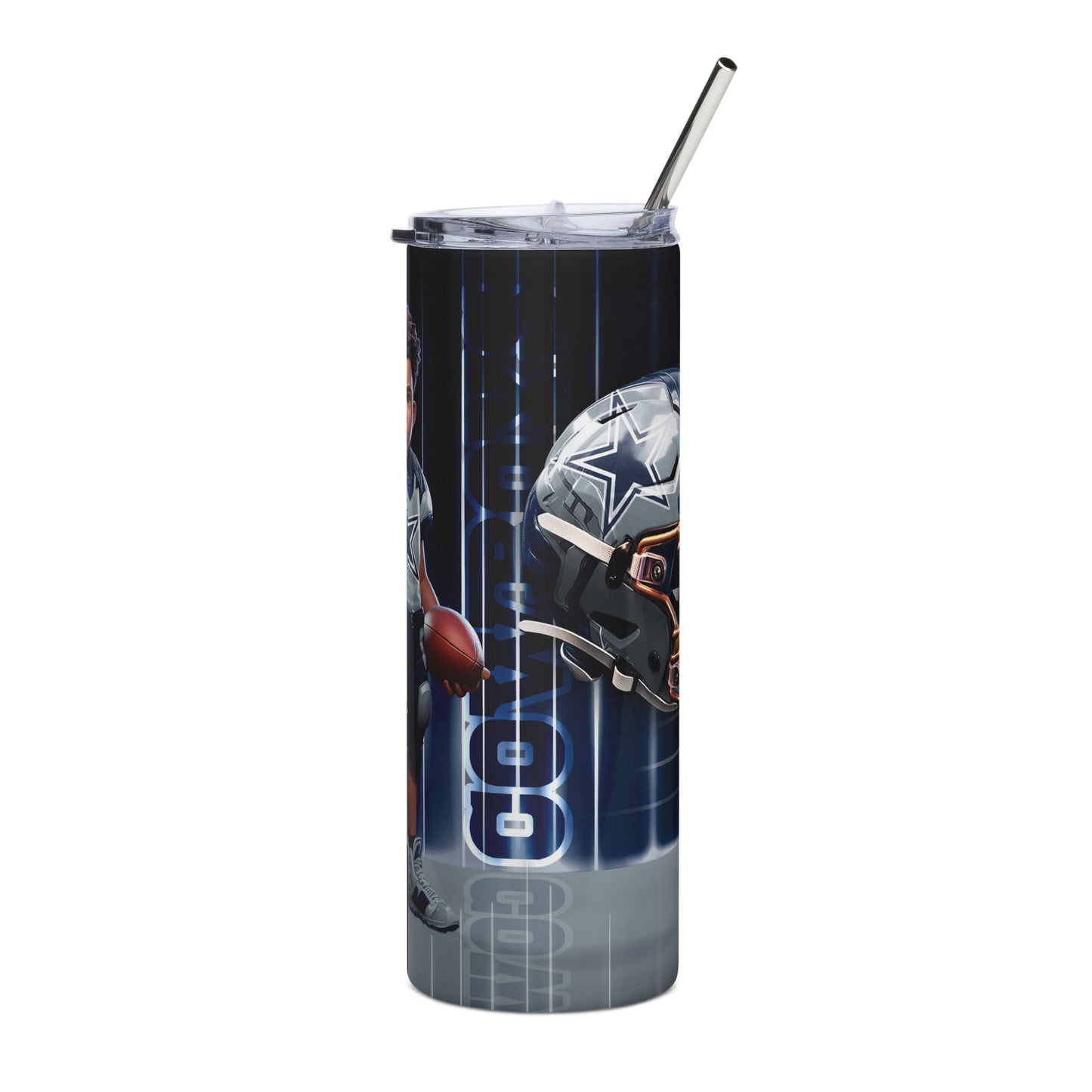 FOOTBALL 20 oz Boy Stainless steel tumbler