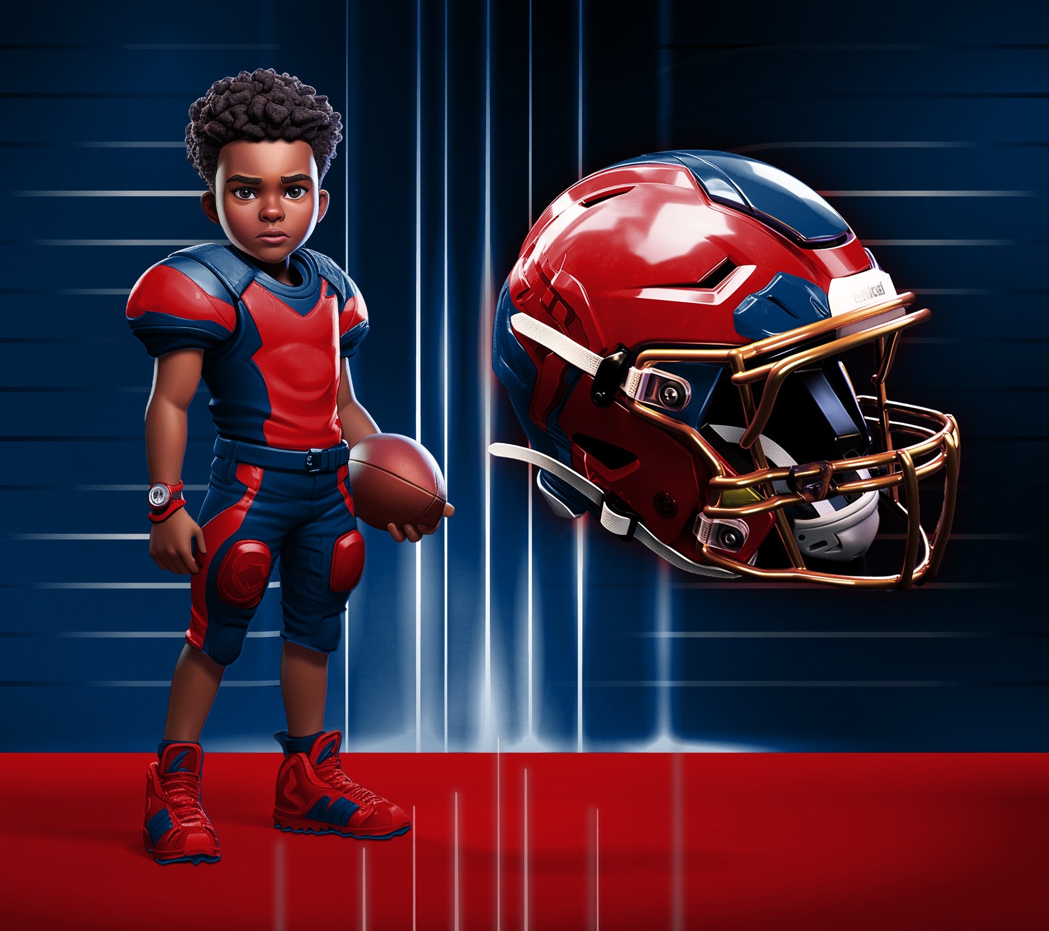 FOOTBALL Drip Tumbler