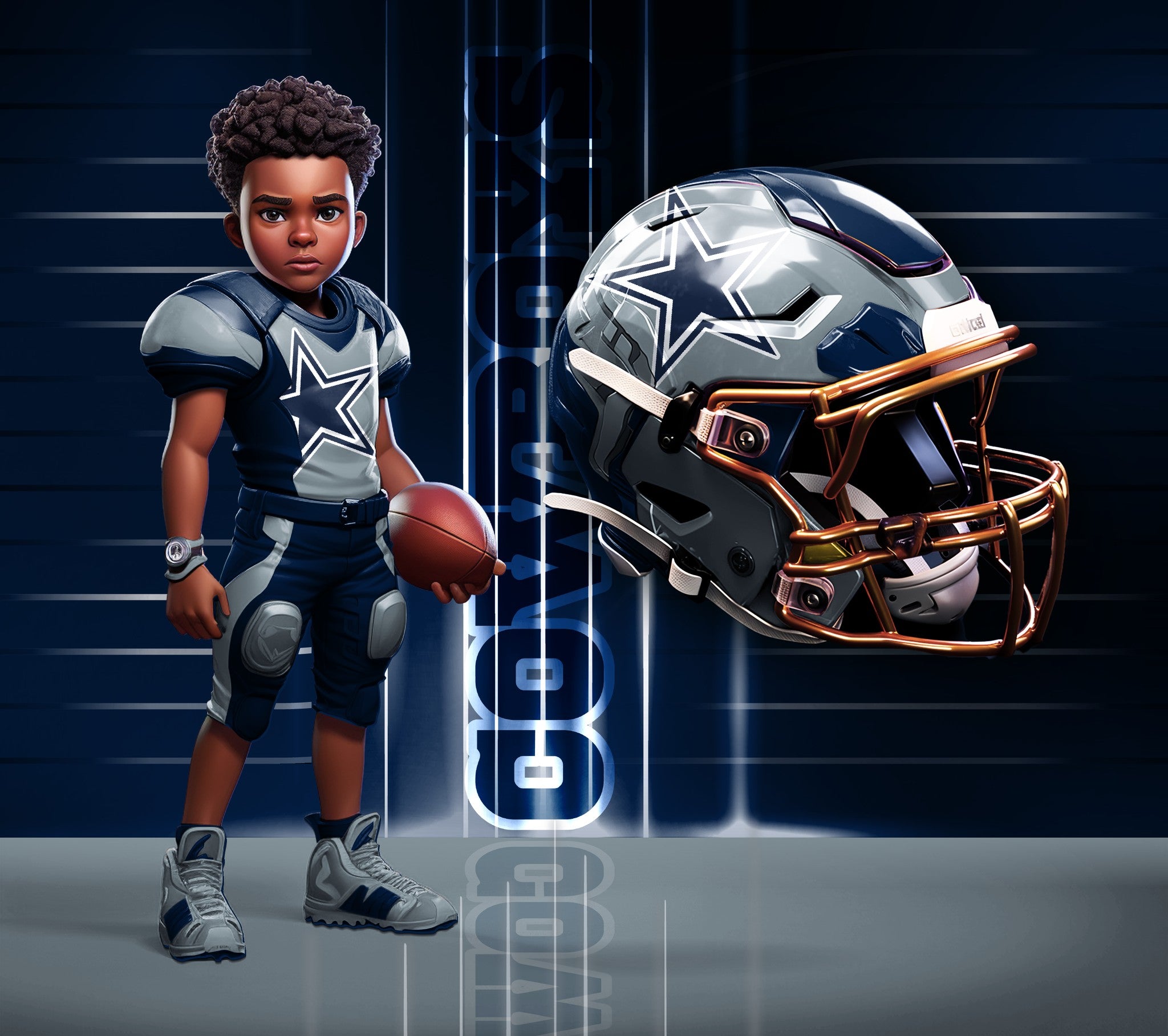 FOOTBALL Drip Tumbler